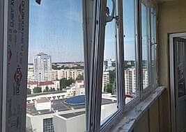 Остекление балкона ПВХ