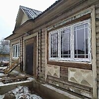 Установка окон Rehau с белыми шпросами 18 мм