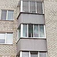 Балконная рама ПВХ