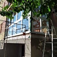 Веранда из окон ПВХ