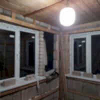 Окна ПВХ в коттедже