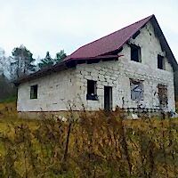 Остекление коттеджа возле Минска