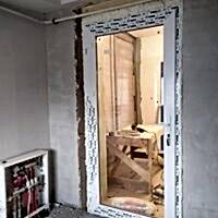 Установка дверей ПВХ