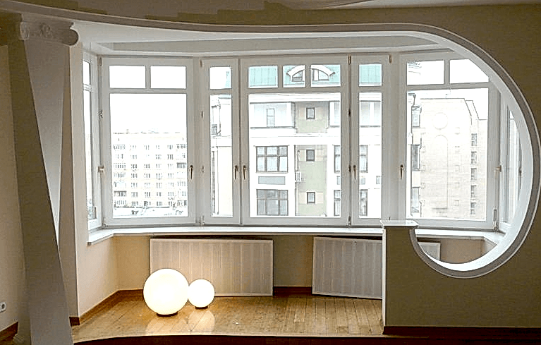 Пластиковые балконные рамы