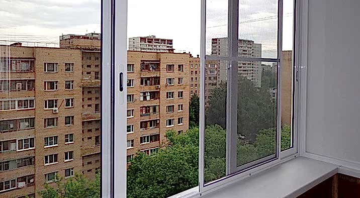 Алюминиевое остекление балконов лоджий